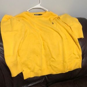 Vintage polo Ralph Lauren heavy knit sweater XL